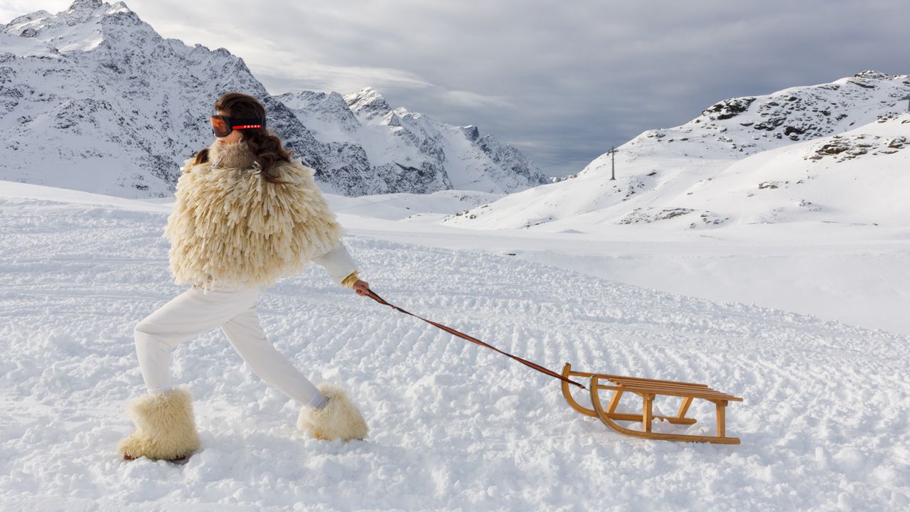 Martin Parr’s Final Vogue Shoot Was a Fashion Extravaganza in the Italian Alps