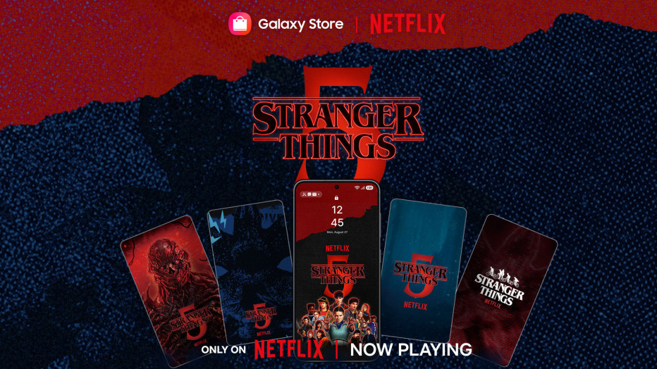 Samsung and Netflix Offer Exclusive ‘Stranger Things’ Theme for Galaxy – Samsung Global Newsroom