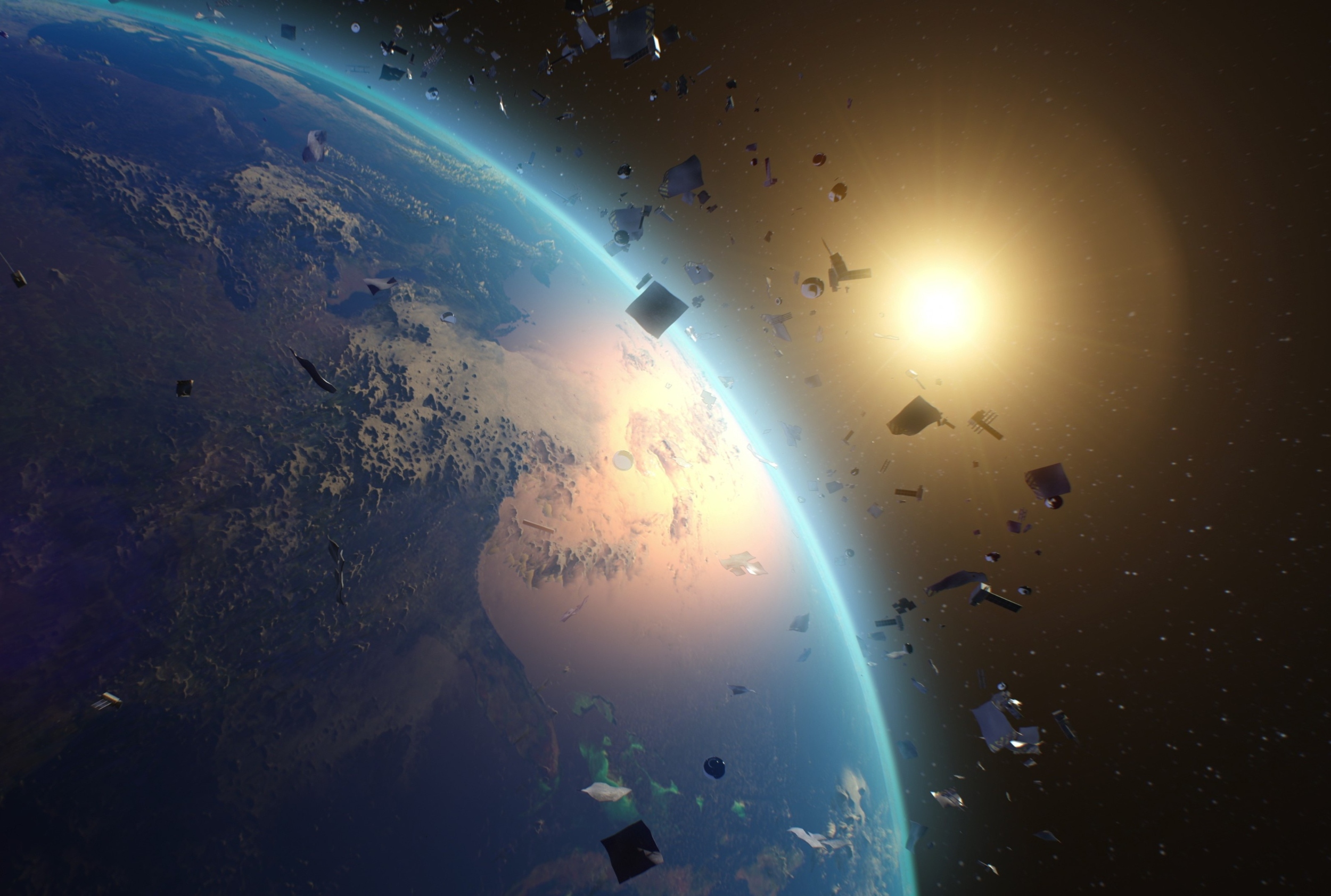 Scientists can now track space debris as it falls back to Earth