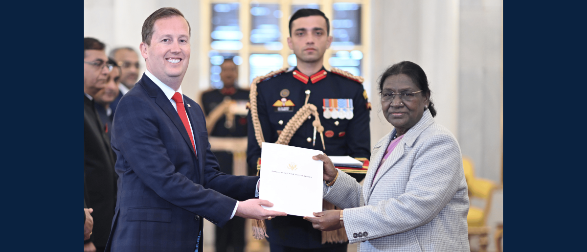 U.S. Ambassador to India Sergio Gor Presents Credentials – U.S. Embassy & Consulates in India (.gov)