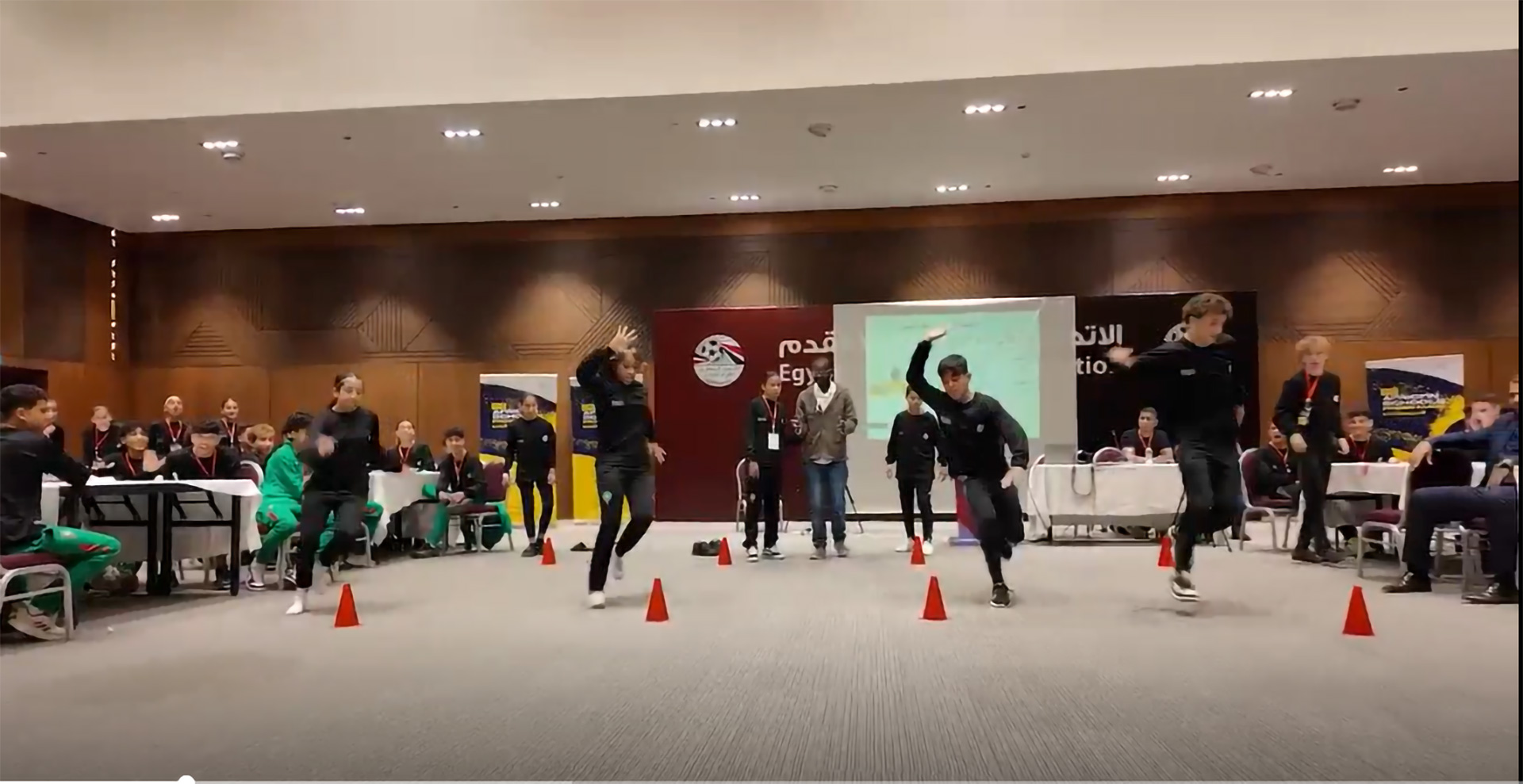 WHO EMRO – WHO and CAF promote healthy lifestyles at the U-15 African Schools Football Championship