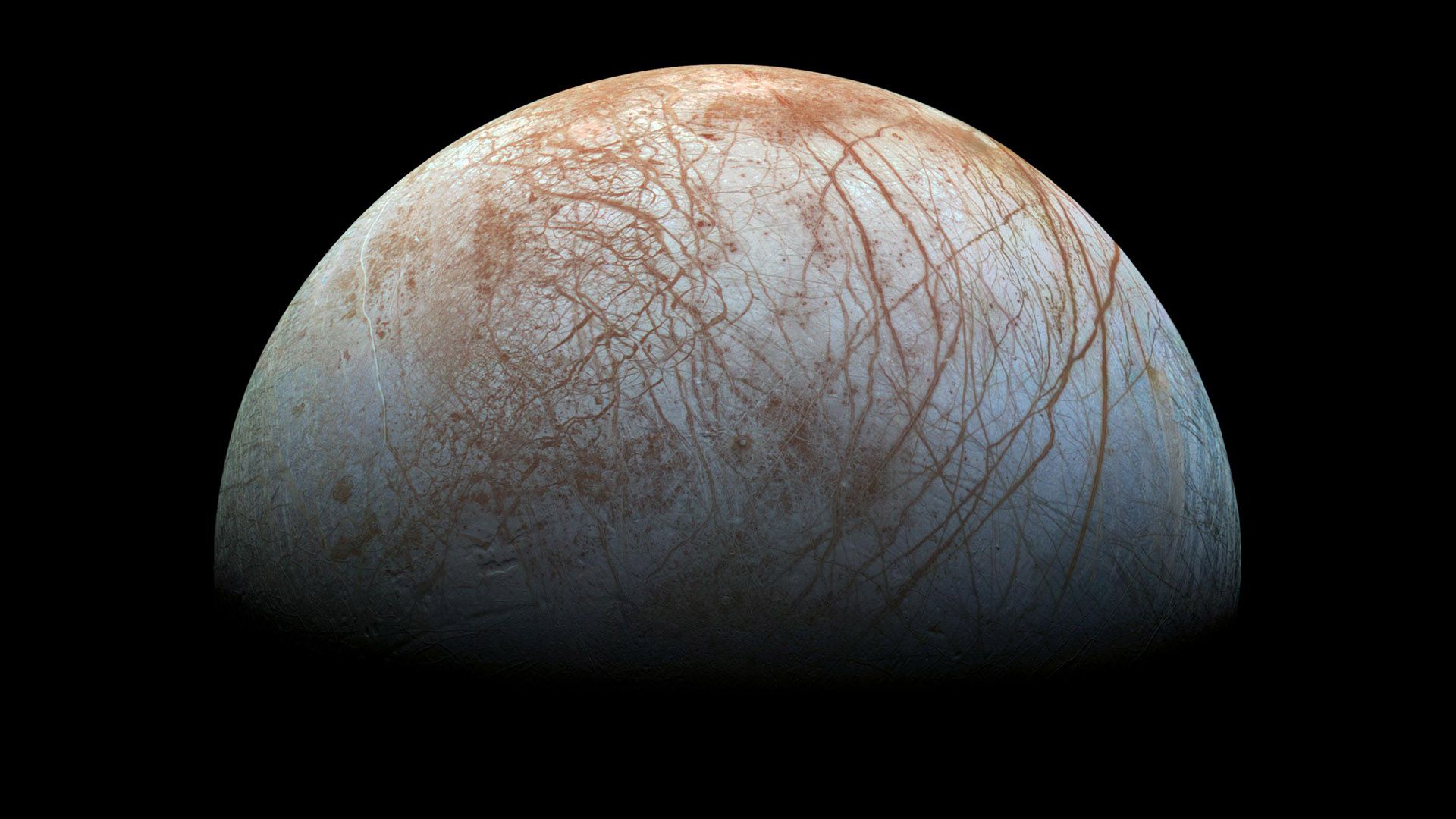 Sinking ice on Jupiter’s moon Europa may be slowly feeding its ocean the ingredients for life