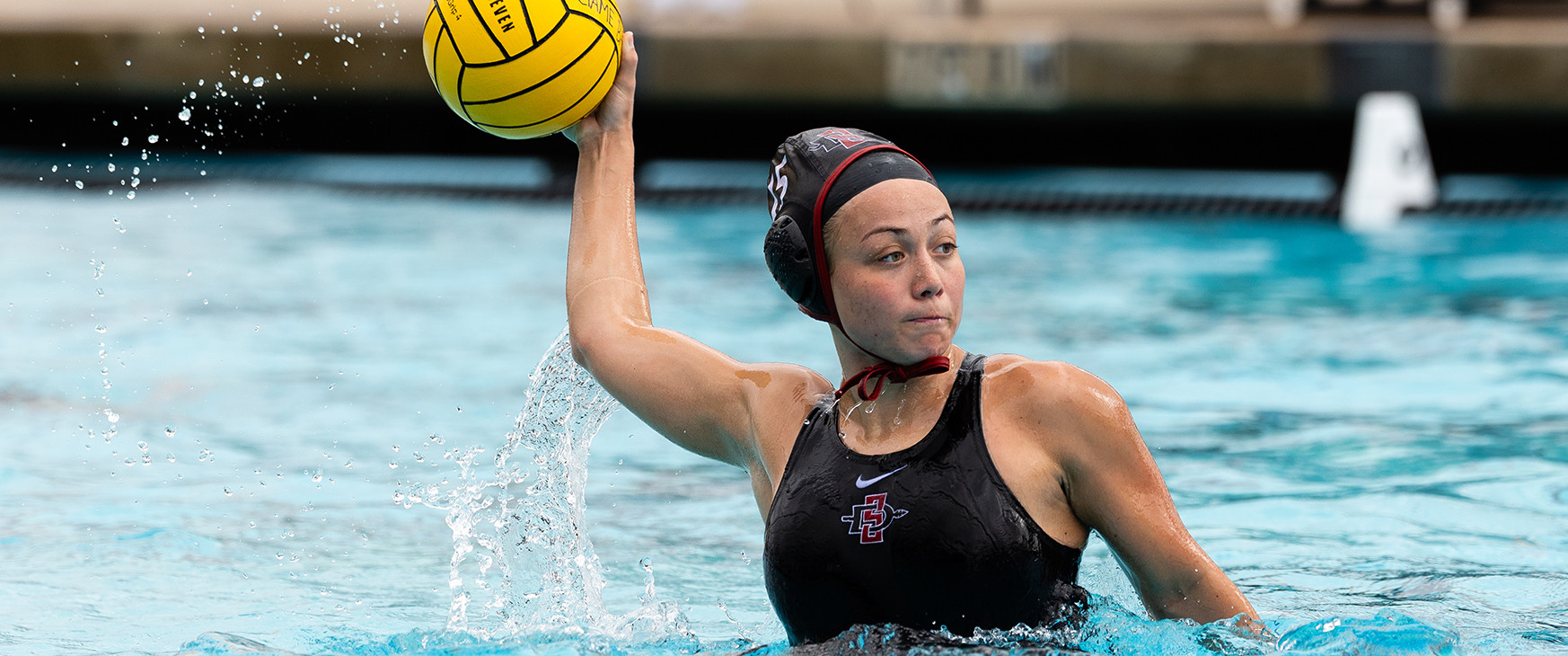 No. 21 Aztec Water Polo Falls to No. 2 Southern California