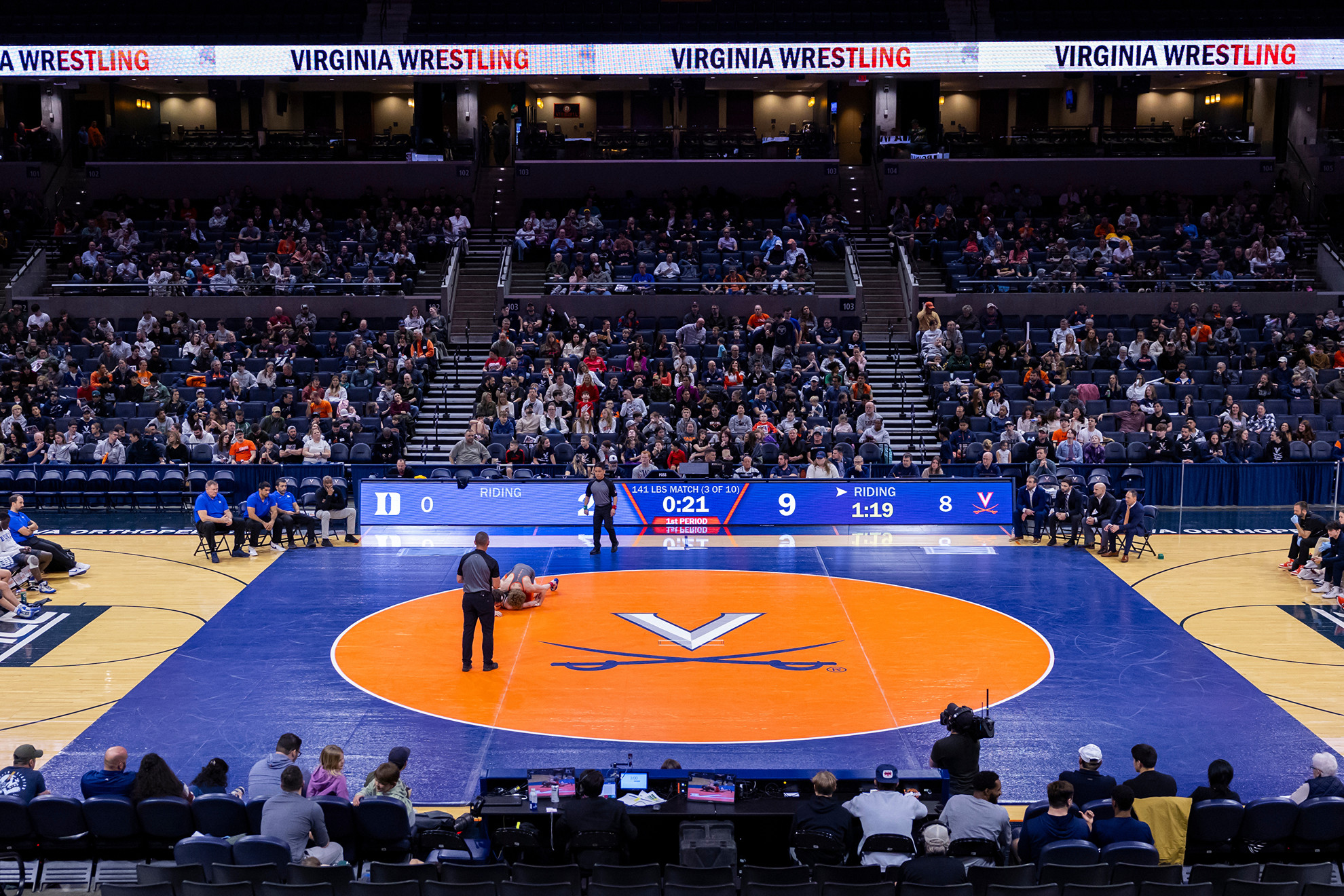 Tickets On Sale For Home Duals With North Carolina, Virginia Tech
