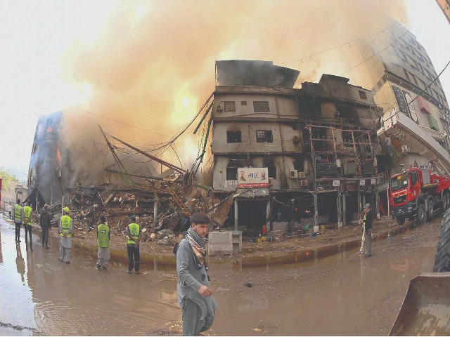 Another 12 Gul Plaza fire victims identified using geo-tagging: Sindh Police