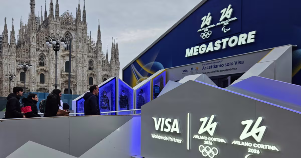 Olympic fever comes to Milan with tourists and locals eagerly awaiting the start of the Olympic Winter Games.