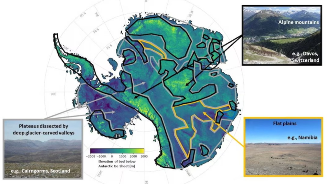New map reveals hidden landscape under Antarctica’s ice sheet