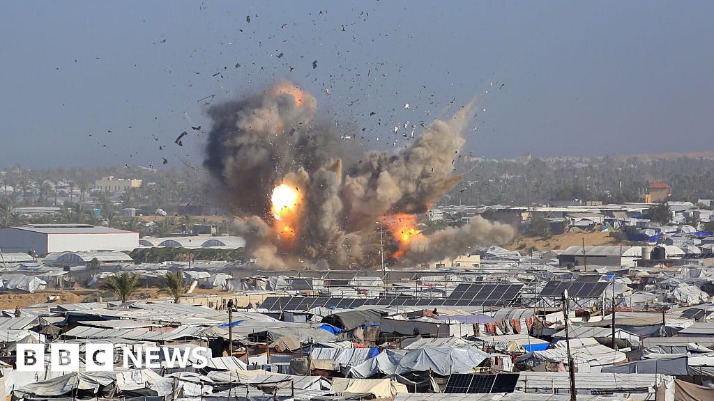 Israeli air strikes kill at least 27 Palestinians in Gaza, rescue officials say – BBC