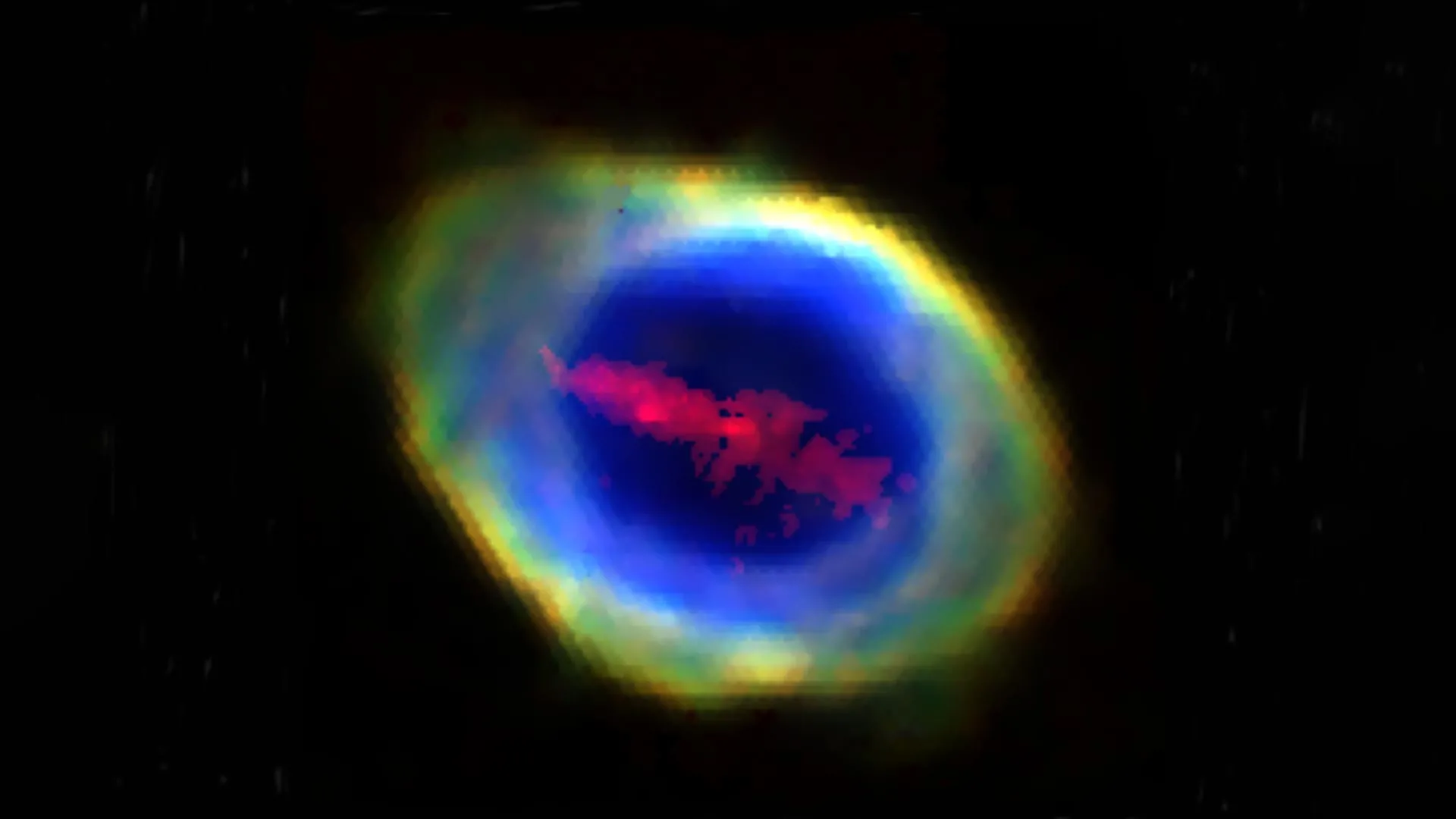 The Ring Nebula is hiding a giant structure made of iron