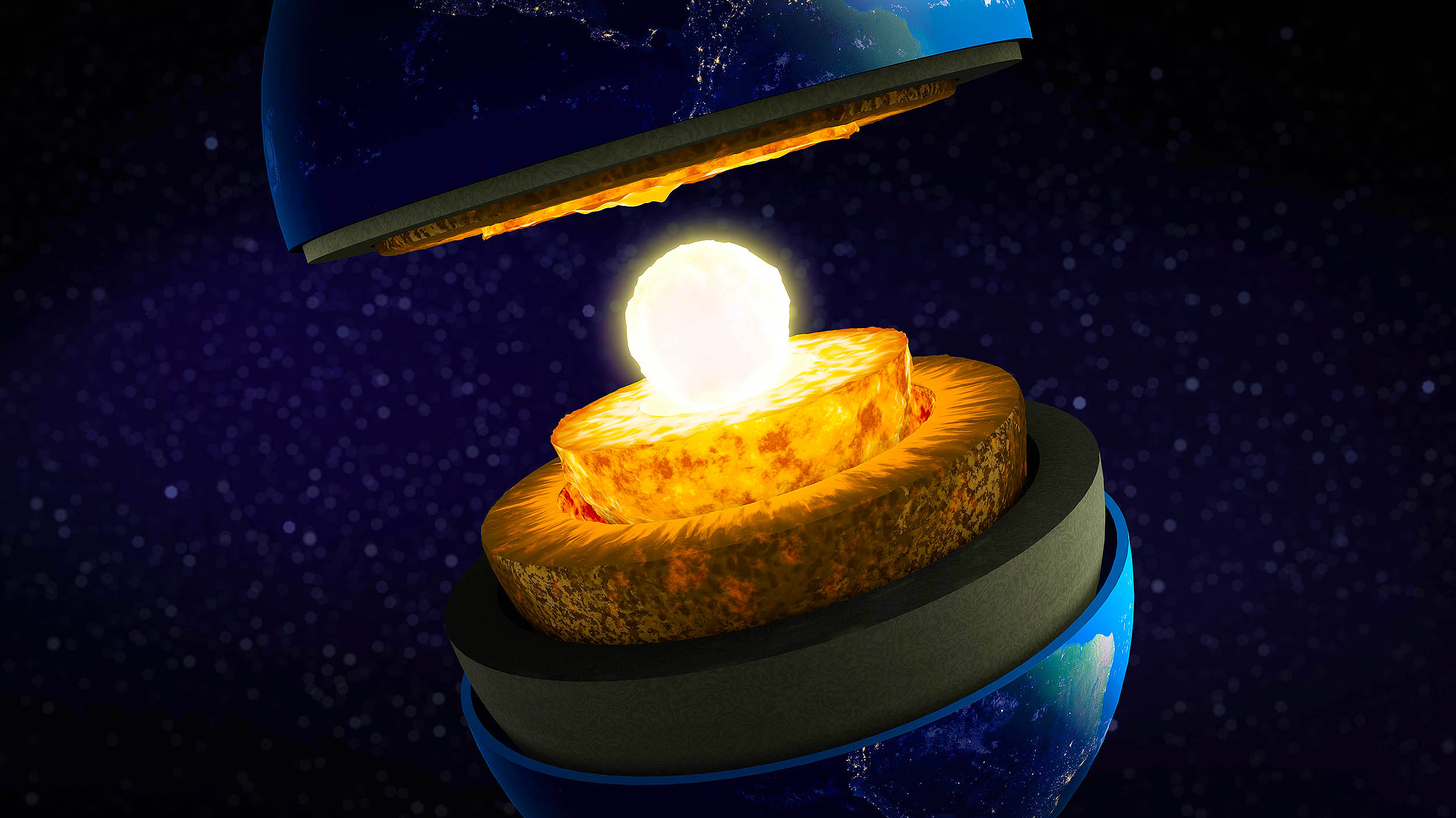 Earth may have a “buttery” core, described as a new state of matter