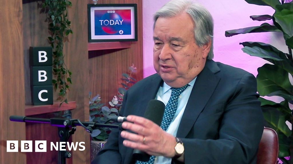 US believes its power matters more than international law, UN chief António Guterres tells BBC