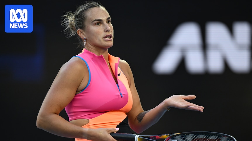 Aryna Sabalenka advances to Australian Open second round at Melbourne Park
