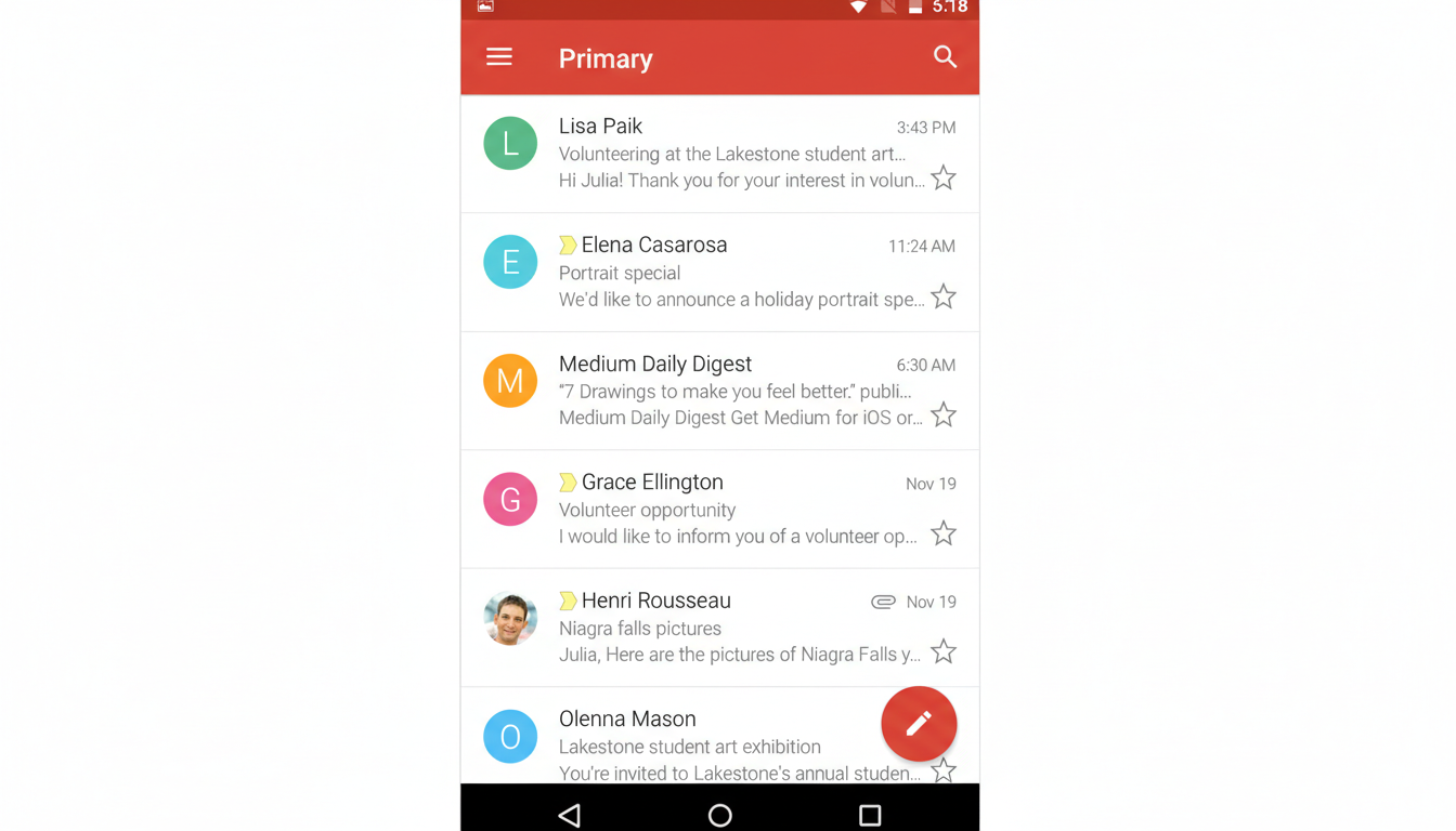 Gmail For Android Tests Full Label Controls