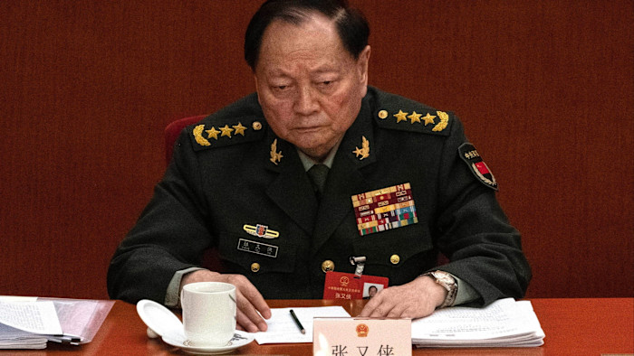 China’s military says top general undermined Xi Jinping’s authority