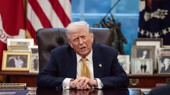 Trump says he has received assurances on Iran protesters