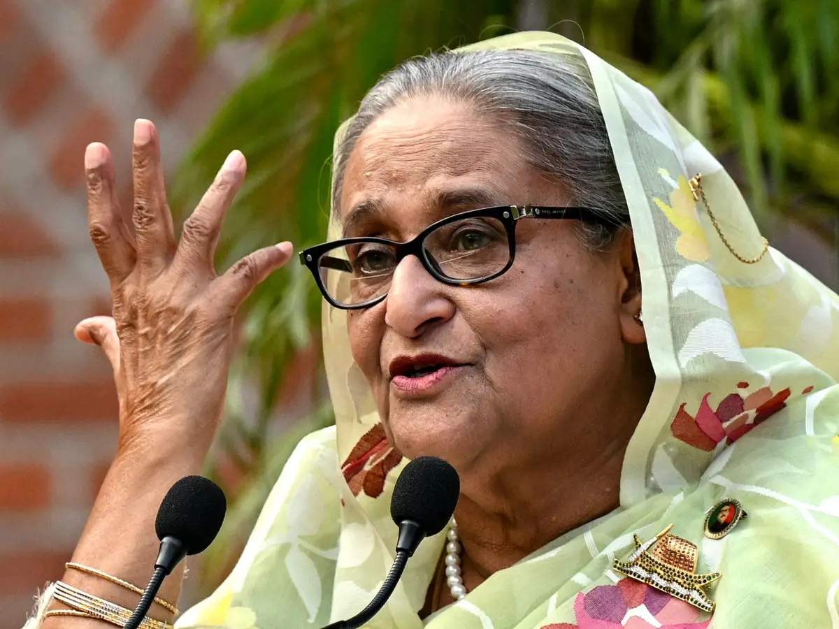 Bangladesh slams India for allowing Sheikh Hasina’s ‘hate speech’