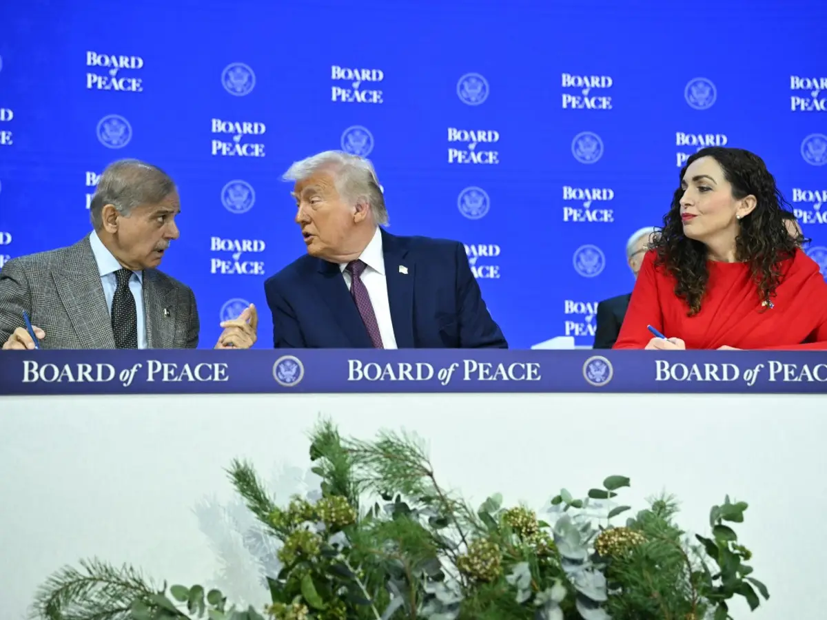 Pakistan signs Trump’s Board of Peace charter; India abstains