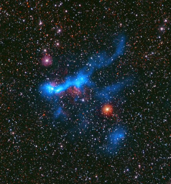 CAFFEINE Provides New Insights into How Stars Form in Dense Gas