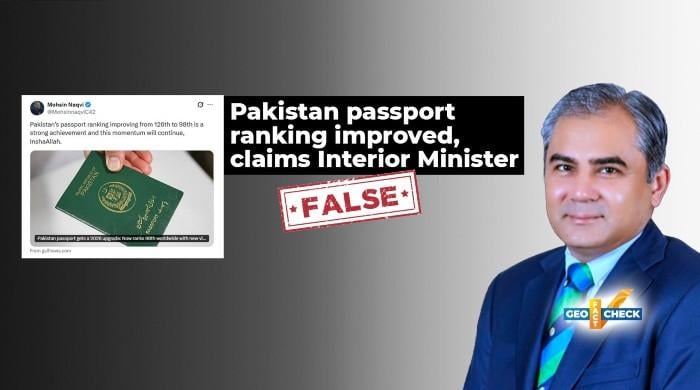 Claim of Pakistan passport improvement misrepresents Henley Index Data