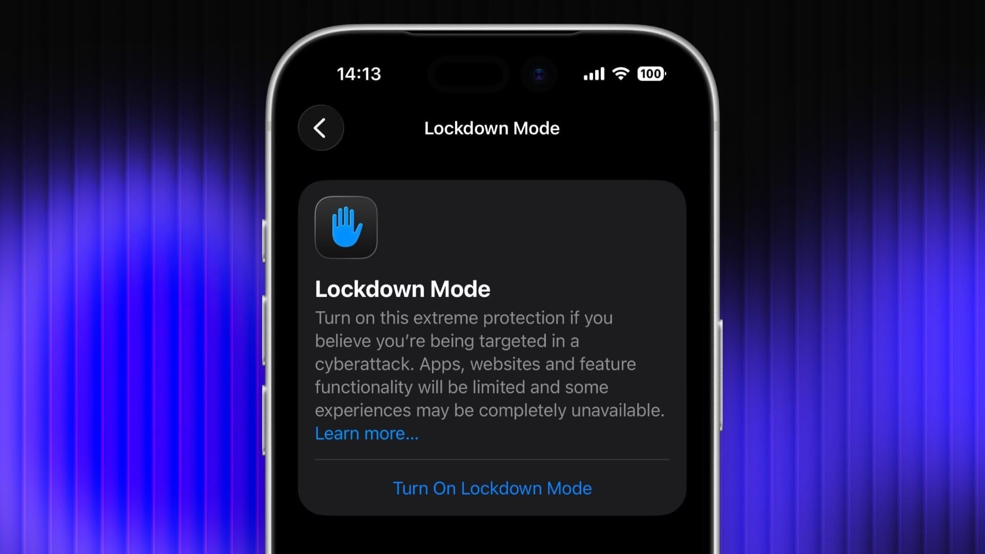 Enable Lockdown Mode on iPhone, iPad, and Mac