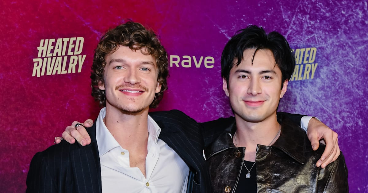 Actors Hudson Williams and Connor Storrie light up Milano Cortina 2026 torch relay with pure joy