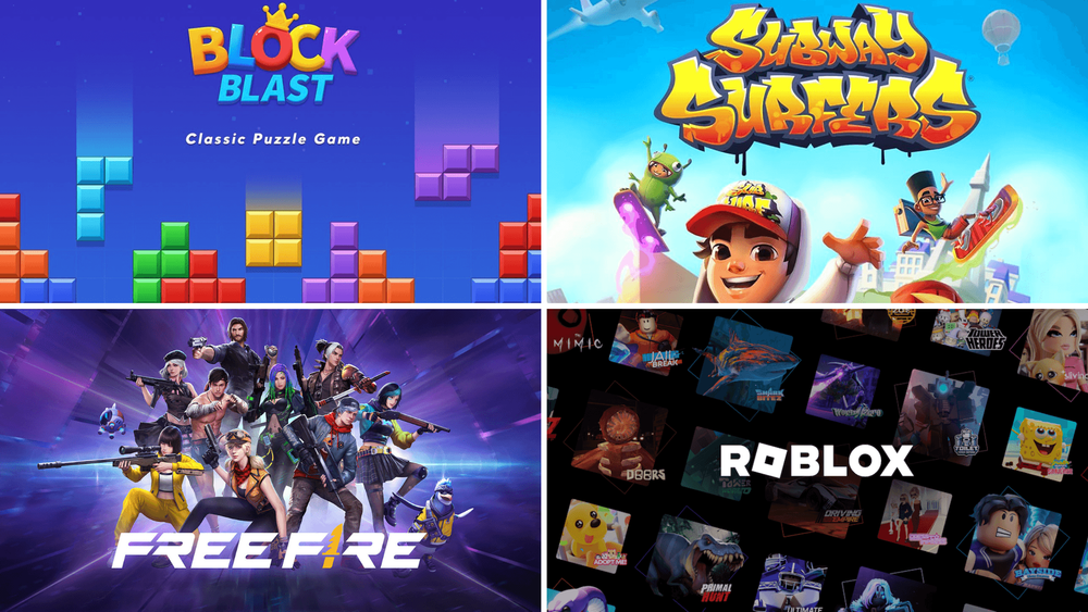 Top Mobile Games of 2025 by Downloads