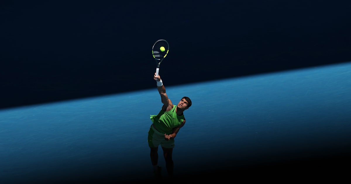 Carlos Alcaraz shakes off tense opening set to secure third round spot