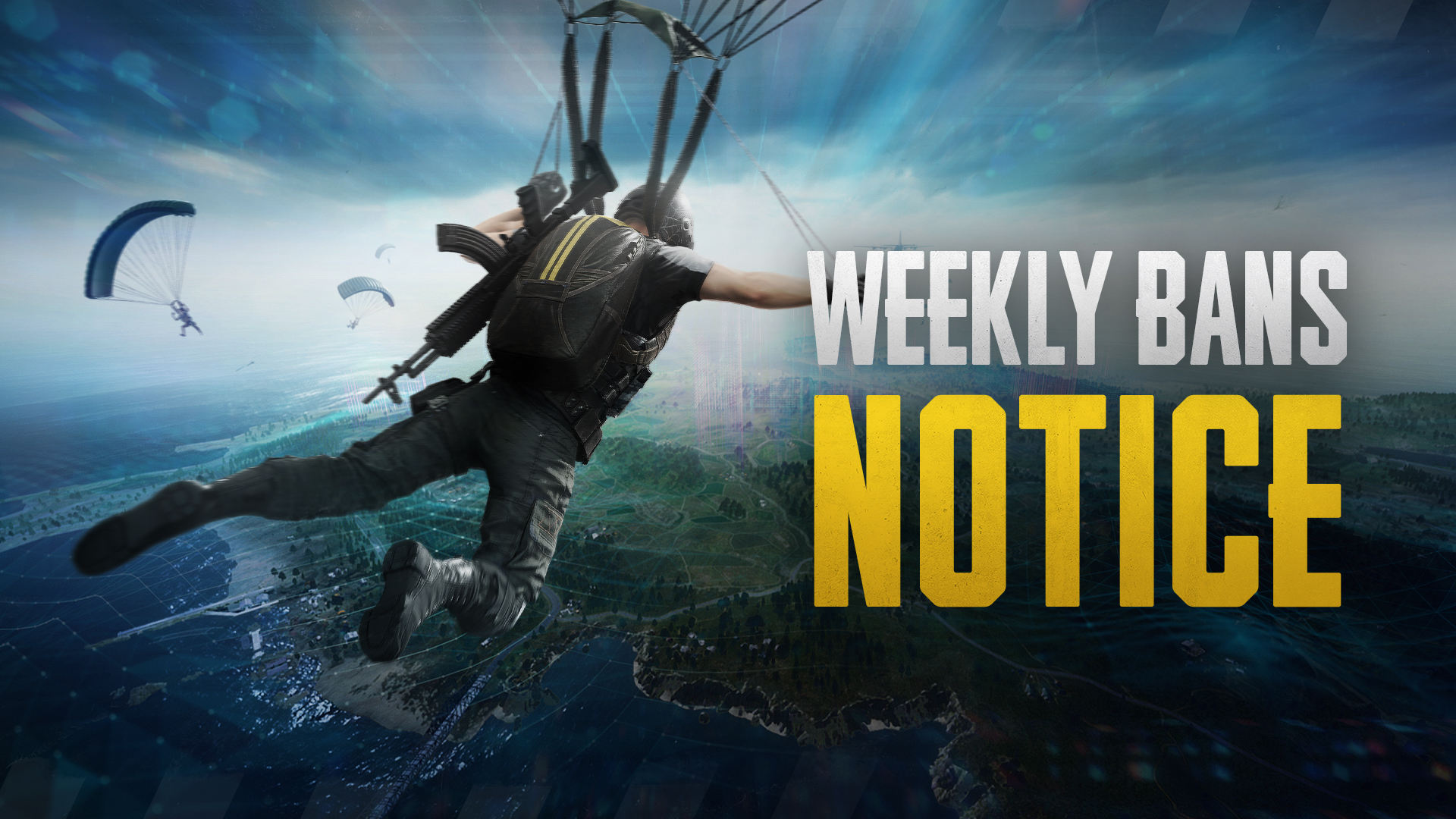 PUBG: BATTLEGROUNDS Weekly Bans Notice (01/05~01/11) – NEWS