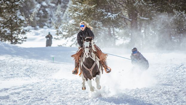 Why skijoring is taking travellers off Colorado’s ski-resort circuit