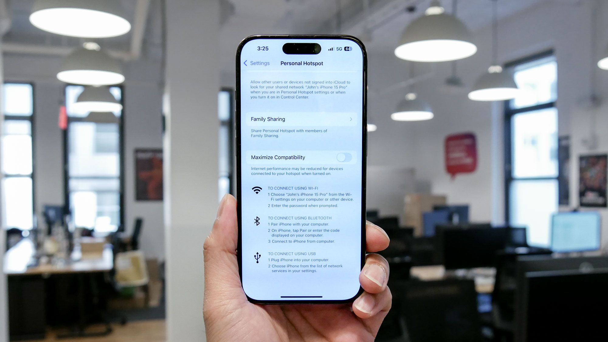 iPhones and Android phones have a hidden internet sharing feature that’s more secure than a Wi-Fi hotspot — here’s how to use it