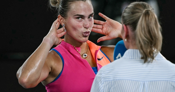 Coming back stronger: Sabalenka learns from adversity