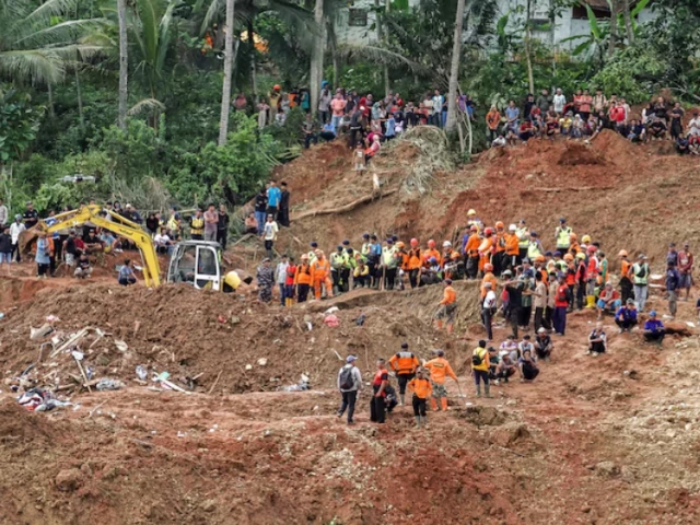 Seven dead, 82 missing as landslide hits West Java in Indonesia