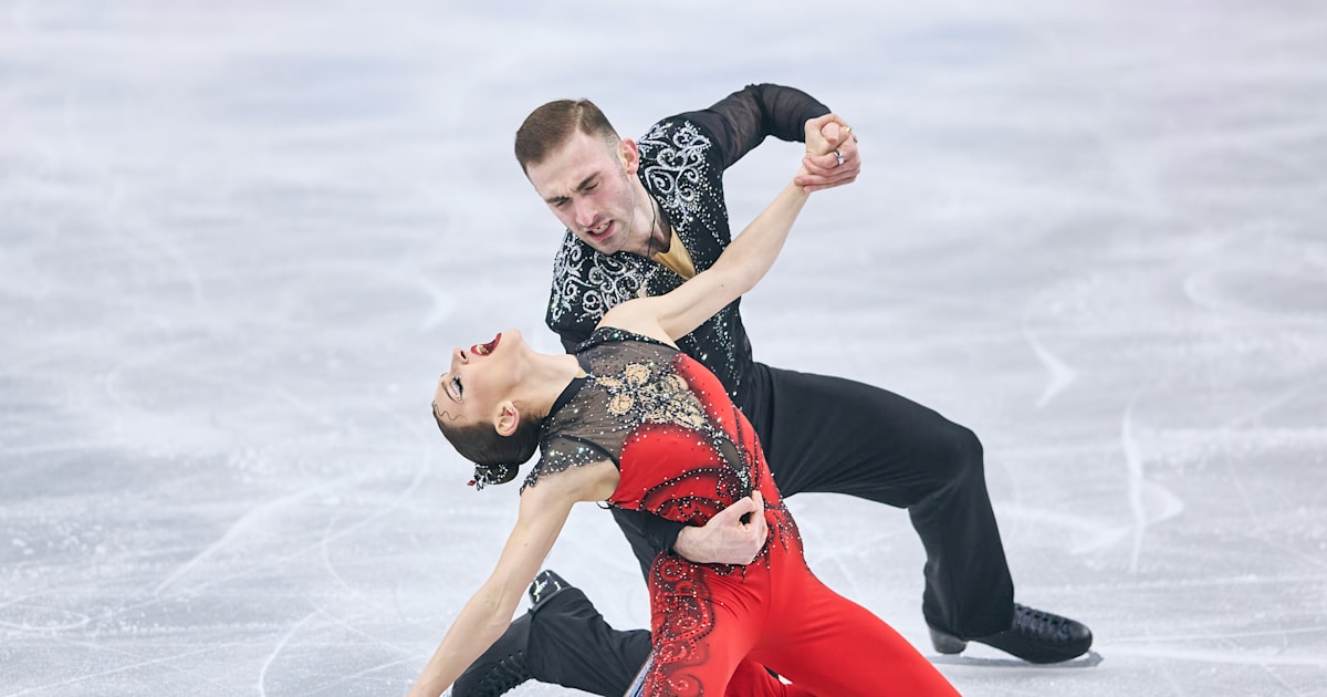 Anastasiia Metelkina and Luka Berulava top pairs standings after short program