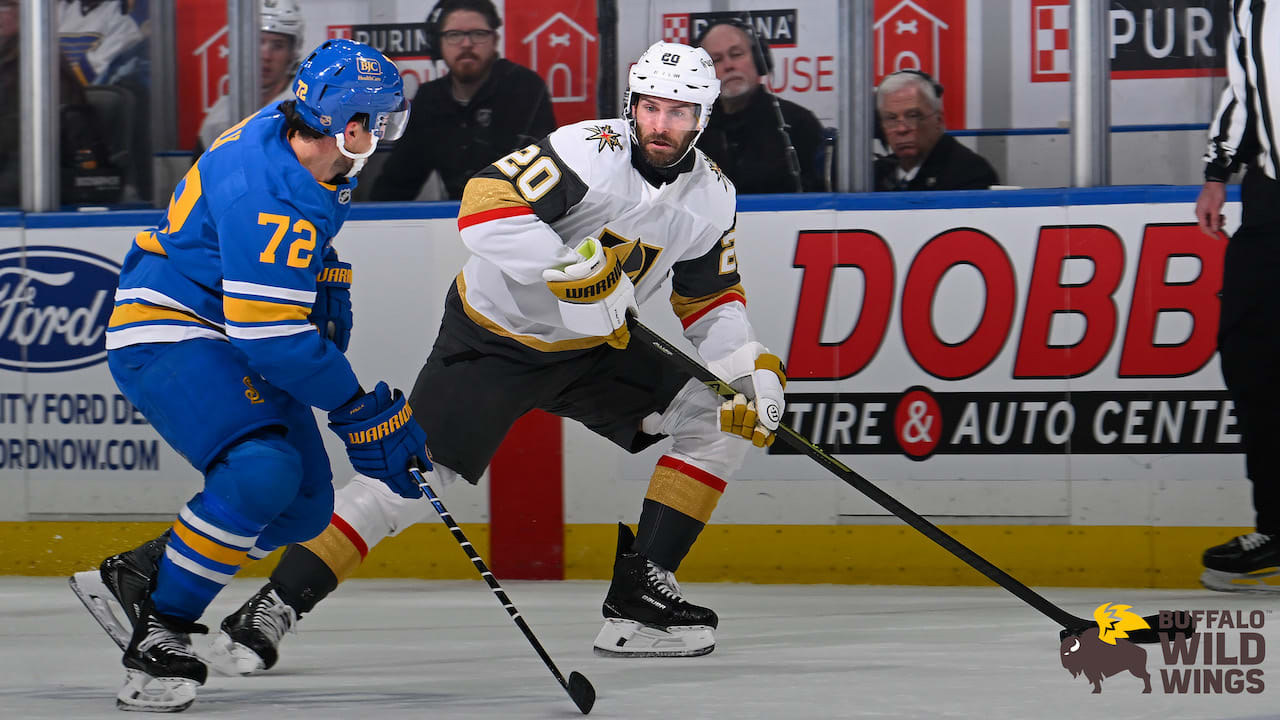 Late Push Not Enough as Golden Knights Fall, 4-3, to Blues 