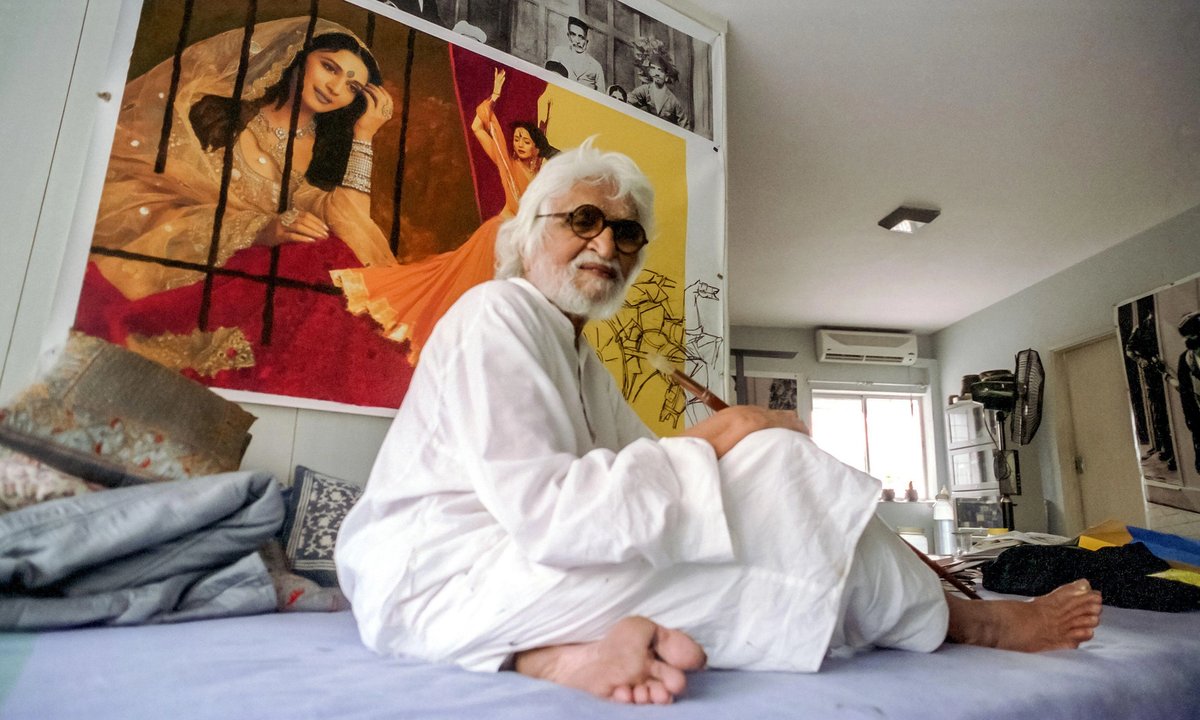 M.F. Husain in Qatar: bridging Asia and the Arab world – The Art Newspaper