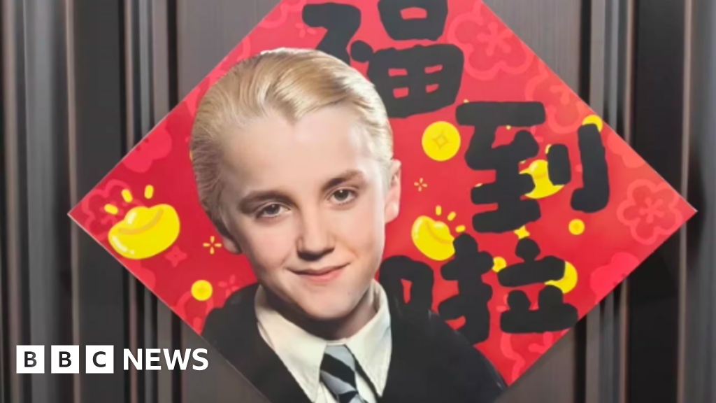 Draco Malfoy becomes unlikely Lunar New Year mascot in China – BBC