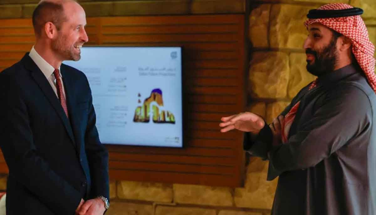 Prince William meets Saudi Crown Prince Mohammed bin Salman