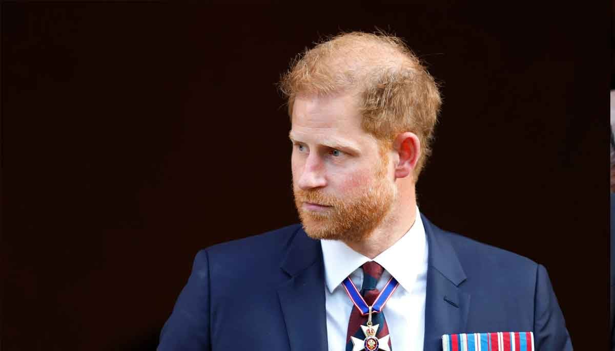 Prince Harry ignores question about Andrew