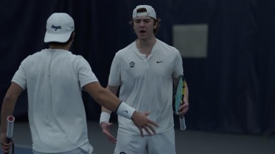 Georgetown Tennis Sweeps Howard for First Spring Wins