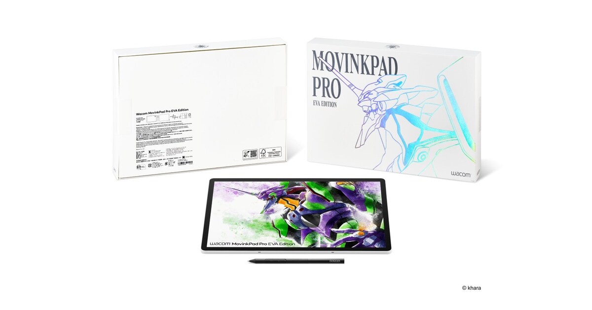 Wacom Unveils MovinkPad Pro EVA Edition in Collaboration with EVANGELION