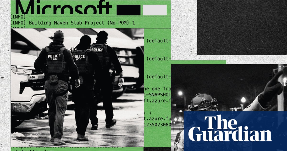 ICE reliance on Microsoft technology surged amid immigration crackdown, documents show | ICE (US Immigration and Customs Enforcement)
