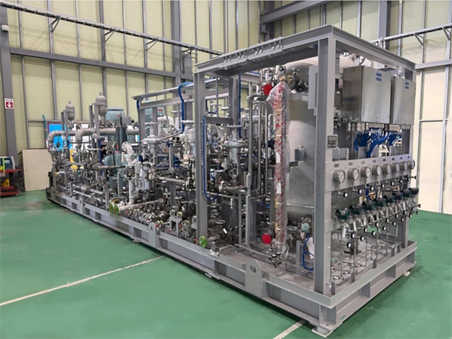 Mitsubishi Shipbuilding Ships First Units of Systems for Marine Ammonia-Fueled Engines– Contributing to Maritime Decarbonization with Ammonia Fuel Supply and Gas Abatement Systems —