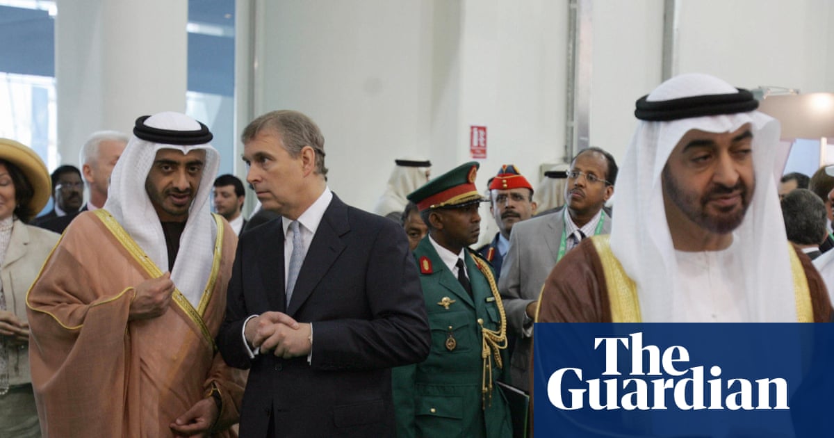 Andrew vouched for Epstein on state visit to UAE with queen in 2010 | Andrew Mountbatten-Windsor