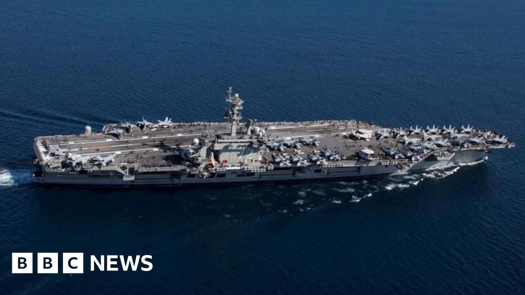 US says it shot down Iranian drone flying towards aircraft carrier – BBC