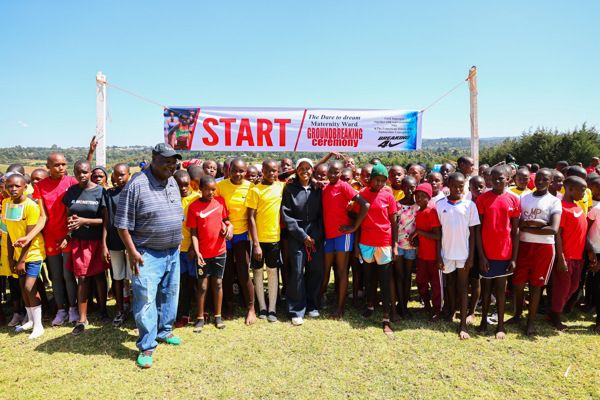 Kipyegon’s race for safer childbirths in her home village | News | Athletics Better World