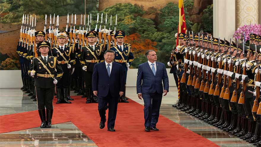 China’s Xi calls for ‘equal, multipolar world’ as he meets Uruguay leader
