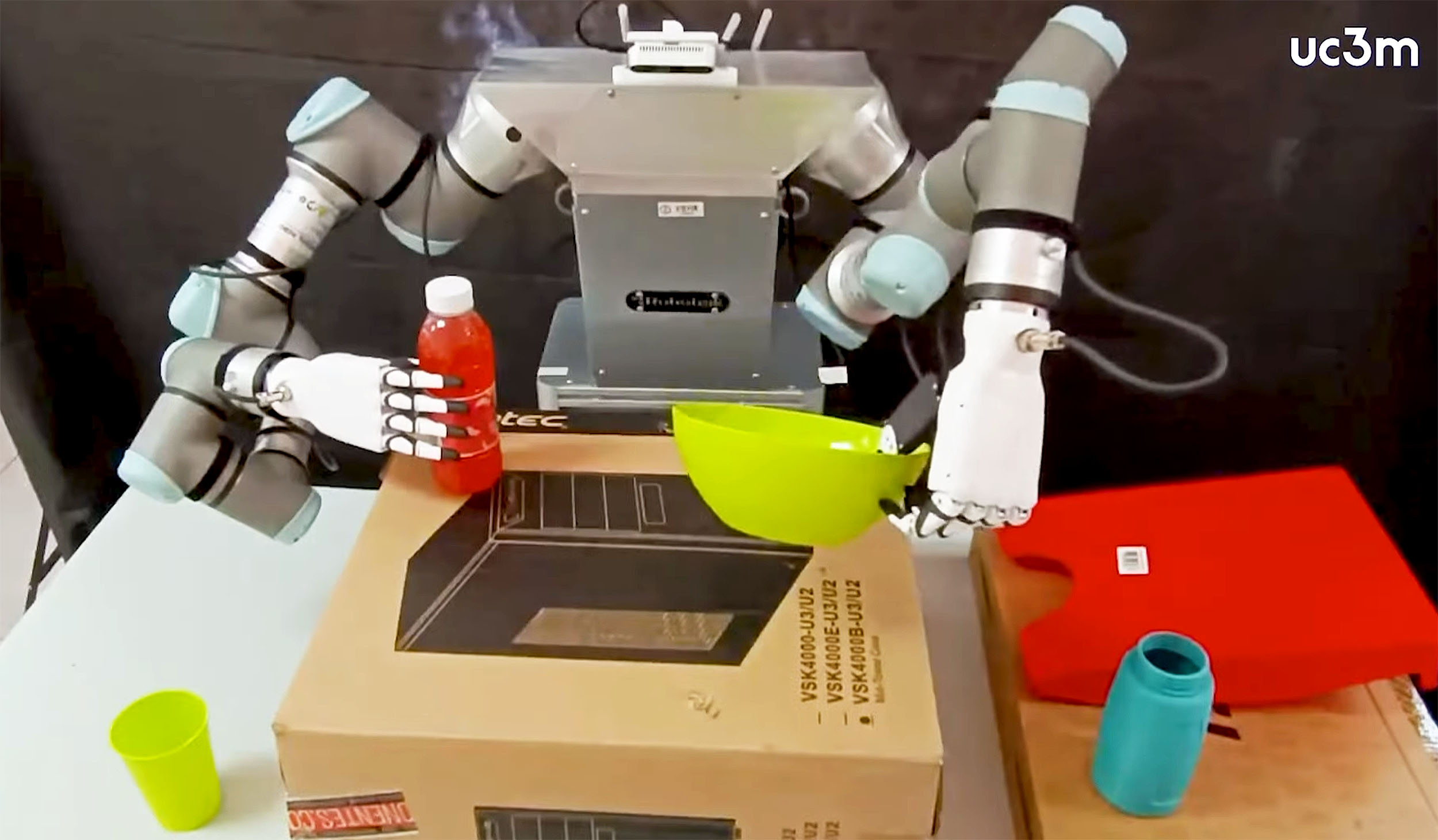 Robots learn to coordinate both arms for safer home assistance