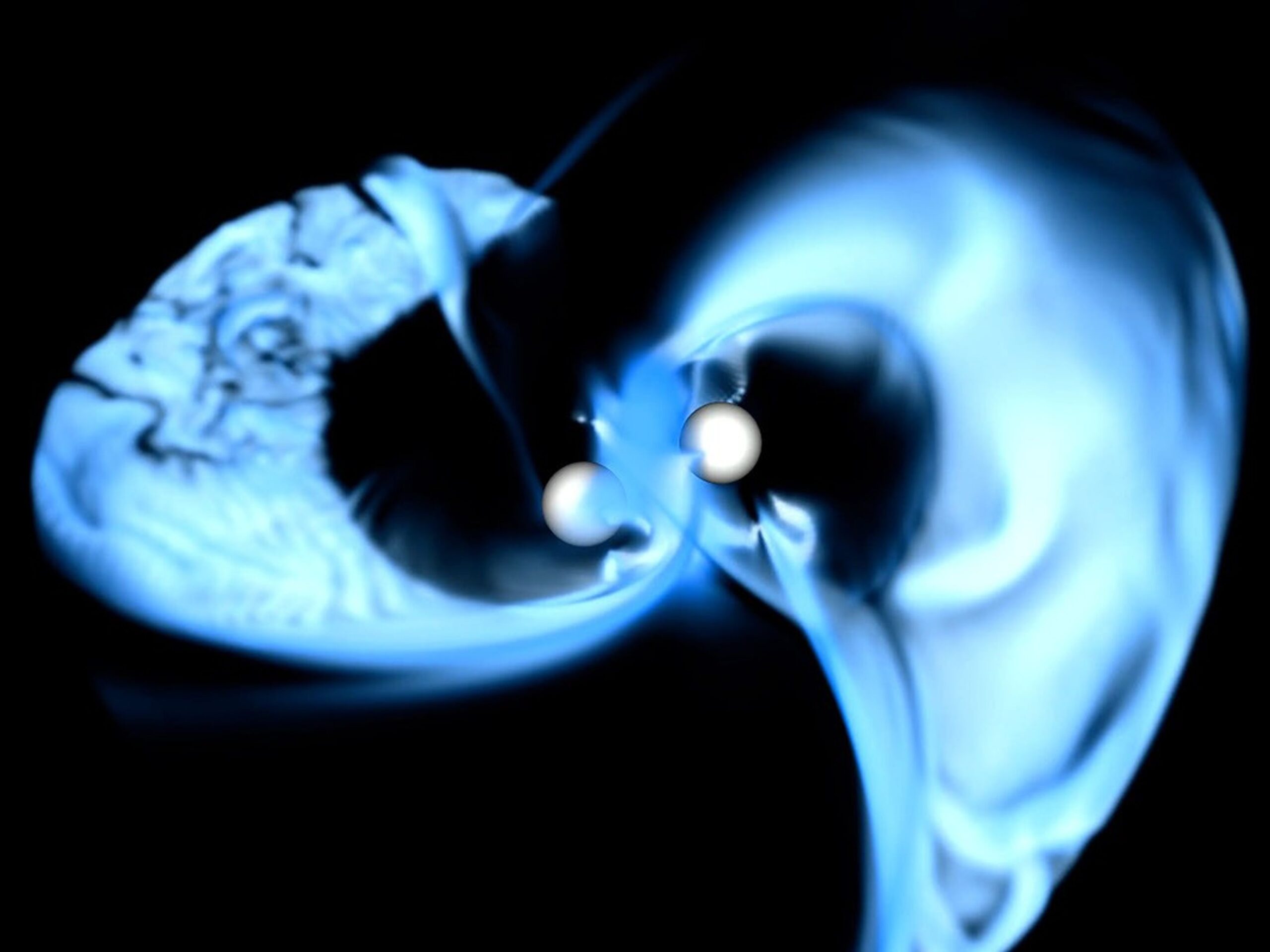 NASA finds what possibly happens milliseconds before neutron star collisions