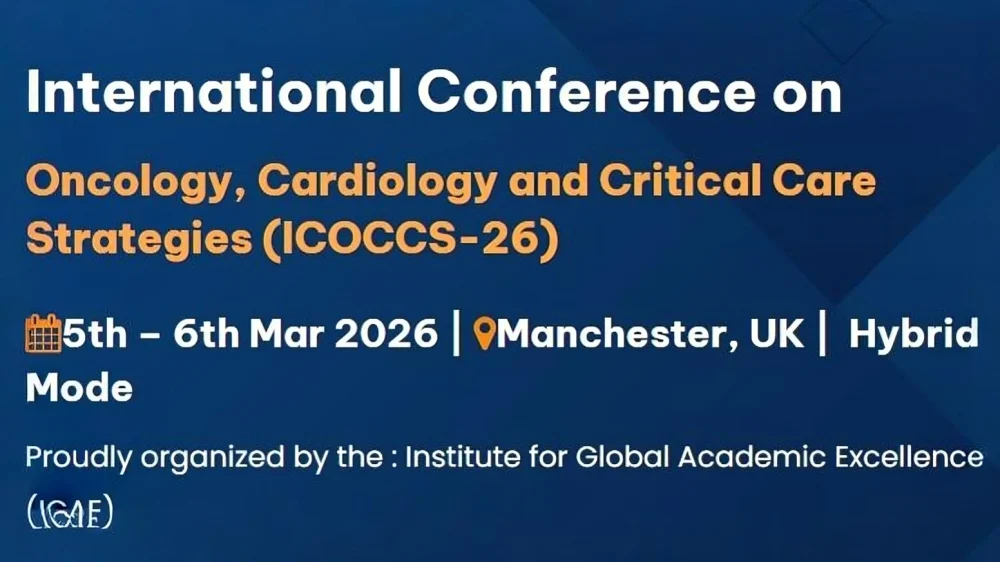 International Conference on Oncology, Cardiology and Critical Care Strategies (ICOCCS 2026)