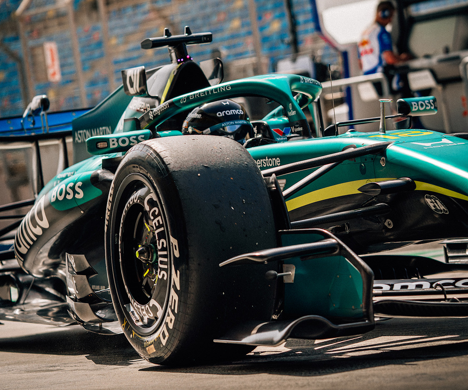 AMR26 clocks first laps in 2026 livery